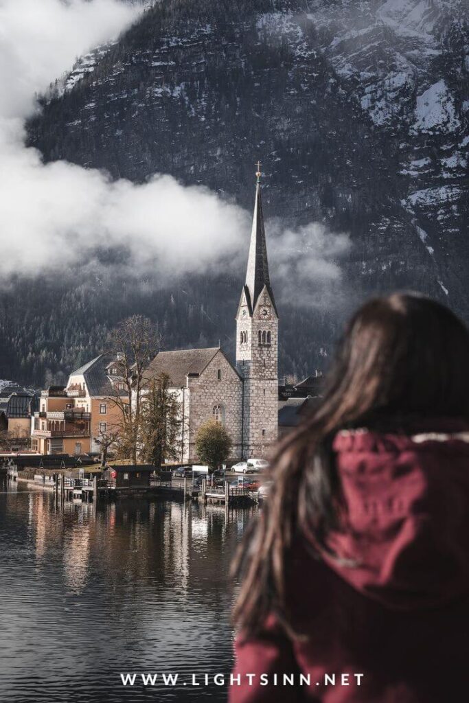 austria-oesterreich-hallstatt-church-wolken-kirche